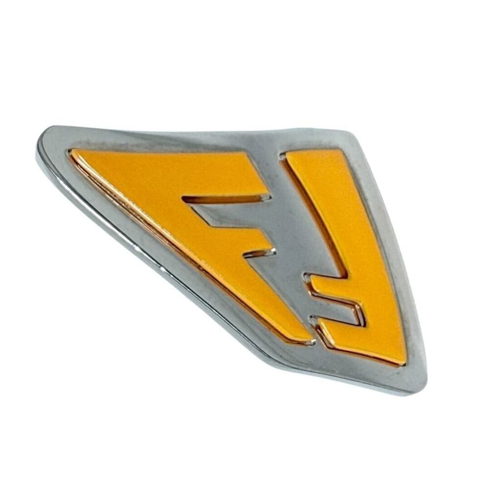 Fendi Men's/Women's Earring, Single Earring Only, FF Series, Orange - Picture 3 of 10